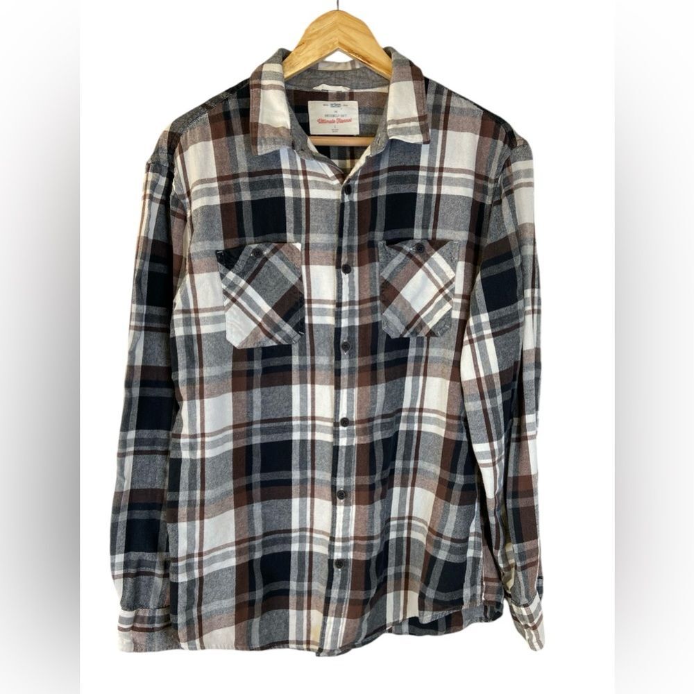 Urban Pipeline The Awesomely Soft Ultimate Flannel Size Large